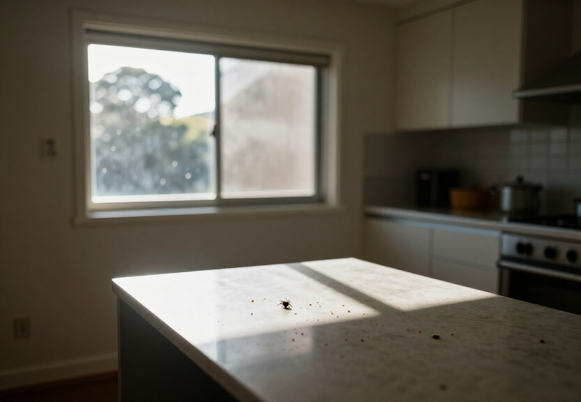 Ant nest in outdoor patio area of Carramar property